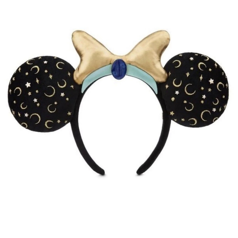 NWT Disney Parks Jasmine Ear Headband by BaubleBar Jeweled Teal Tiara Aladdin